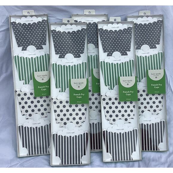 Kate Spade Hostess Set | Bundled Party Invites, Candles, Matches & Snack Cups - Picture 3 of 8